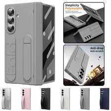 For Samsung Galaxy Z Fold 7/Fold6 Wristband Stand Hinge Case w/ Screen Protector