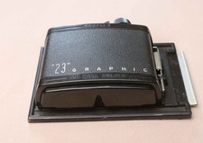 Graflex 23 Graphic 120 Roll Film Holder for 4x5 Camera + Dark Slide, 6x9