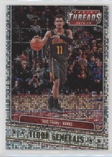 2018-19 Panini Threads Floor Generals Dazzle Trae Young #4 0i8b