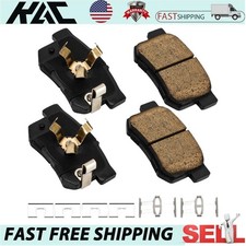 4PCS Rear Ceramic Brake Pad Set For Honda 2005-2016 CR-V 2012-2015 Crosstour