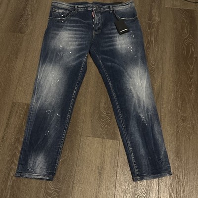 DSQUARED2 Beautiful LIMITED EDITION Stretch,Distressed,Blue Jeans 56-40/42  Inch