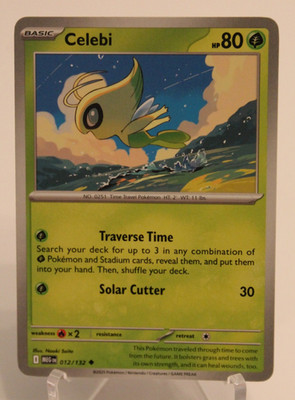 ''012/132 Celebi 80 HP Normal Englisch Uncommon Excellent''