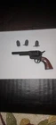 Marx Blue And Gray Playset Firing Pistol...Rare