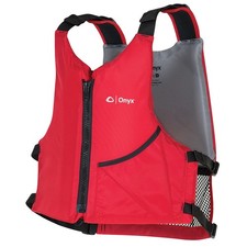 Onyx Universal Paddle Vest - Adult Universal - Red 121900-100-004-17 UPC 0433...