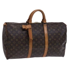 LOUIS VUITTON Monogram Keepall 50 Boston Bag M41426 LV Auth yk17626