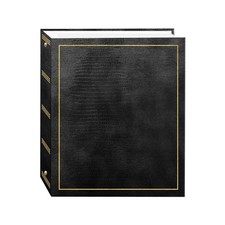 Magnetic Self-Stick 3-Ring Photo Album 100 Pages 50 Sheets , B... FAST USA SHIP