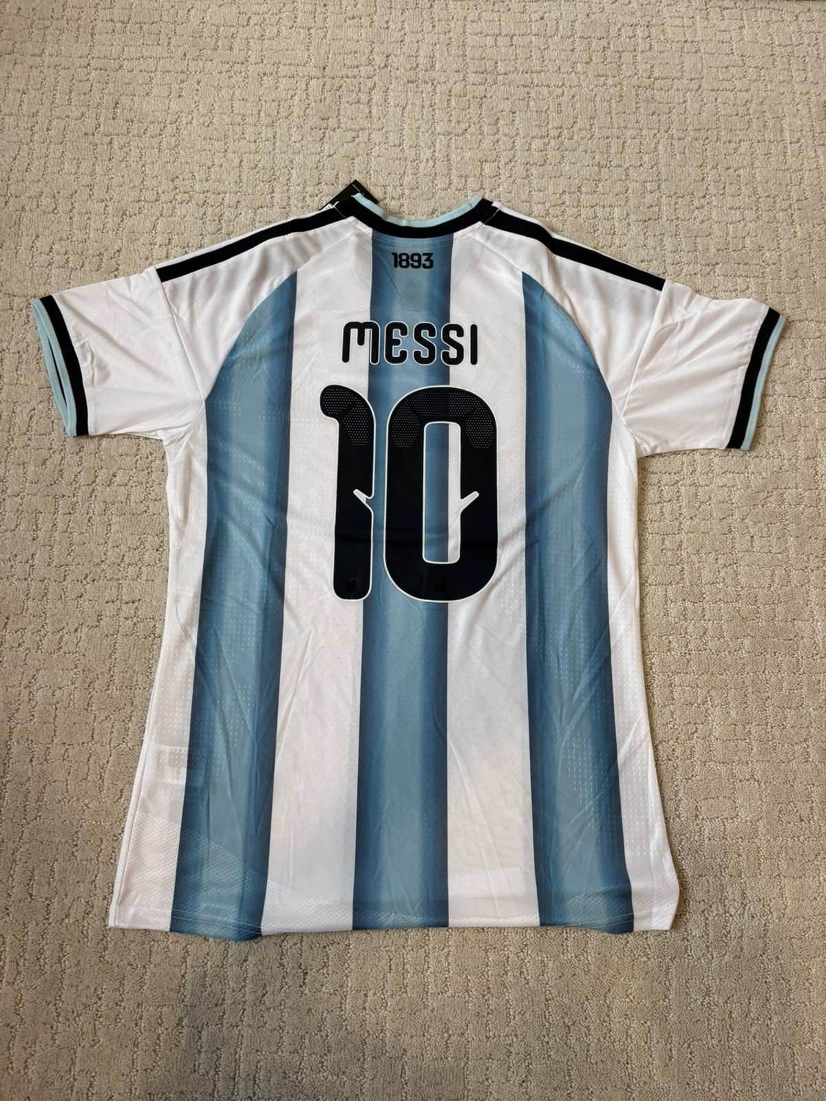 Messi #10 Argentina 2026 World Cup Home JerseyPlayer Quality Mens XL