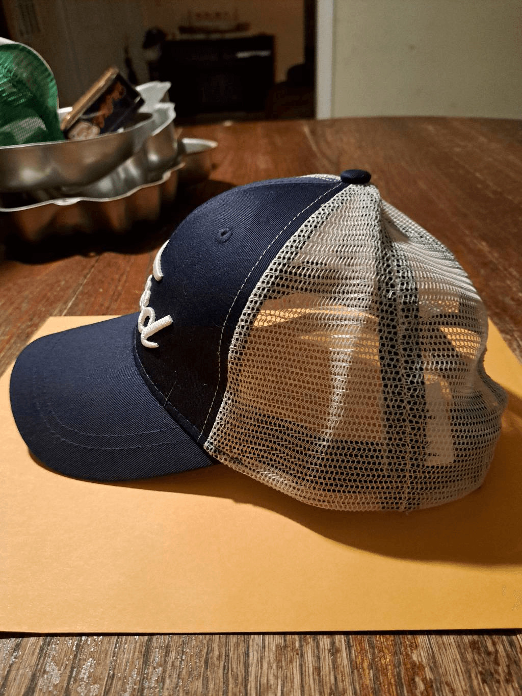 Infinity Ford Blue White Adjustable Baseball Cap … - image 4