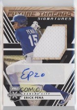 2020 Elite Extra Edition Future Threads Signatures Black Erick Pena Auto 5m1