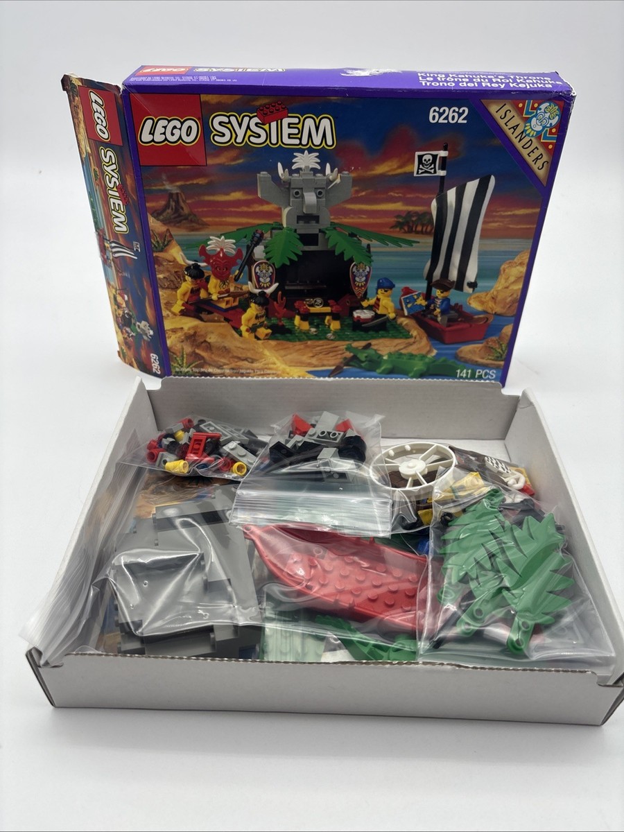 LEGO 6262 King Kahuka's Throne - 100% Complete w/ Box and