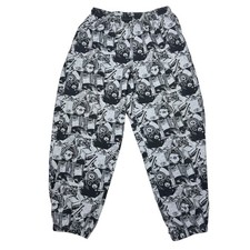 Vintage 90‘s Harley Davidson AOP Muscle Beach Pants Sz L Made In USA