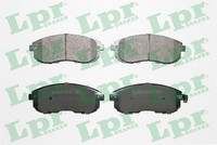 LPR 05P1605 Bremsbelag-Satz Scheibenbremse FüR Fiat Suzuki