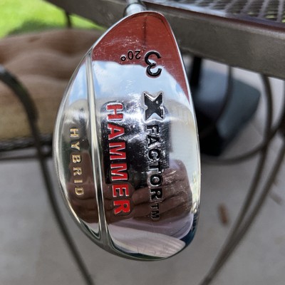 HAMMER X Factor 20 Degree #3 Hybrid LH Regular Flex Graphite Golf Club