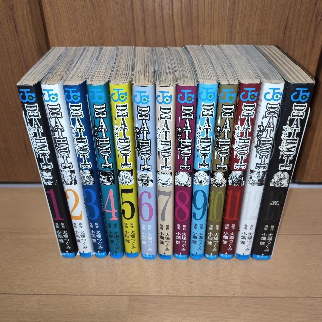 Juego de cómic manga DEATH NOTE Vol.1-13 idioma japonés usado envío gratuito