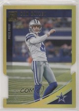2018 Panini Donruss Press Proof Gold Die-Cut 19/25 Dan Bailey #81 0c6