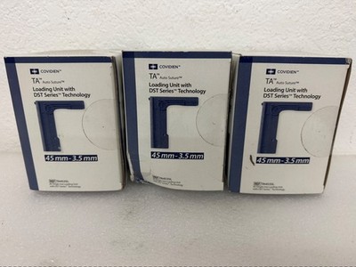LOT (3) Covidien TA4535L Auto Suture Loading Unit DST Series 45mm 3.5mm