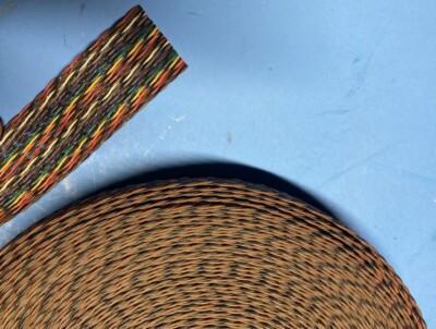 Twisted Pair Flat Ribbon Cable 40 Conductor Multicolor Twisted Pair    *NICE*