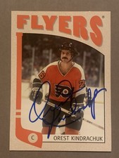 OREST KINDRACHUK Signed 2004-05 ITG #421 Philadelphia Flyer Autograph Auto 2005