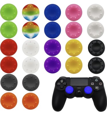 Grip Kappen Set Joystick Schutzkappen  für PS5 PS4 PS3 PS2 Xbox 360 Xbox