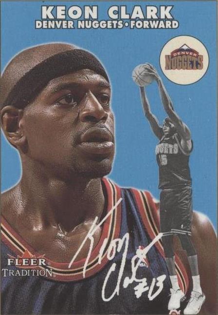 2000-01 Fleer Tradition Glossy - Keon Clark #159 - 1 of 2