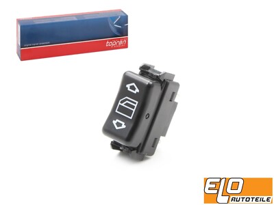 1x original Topran window regulator switch front left Mercedes W124 S126 W190