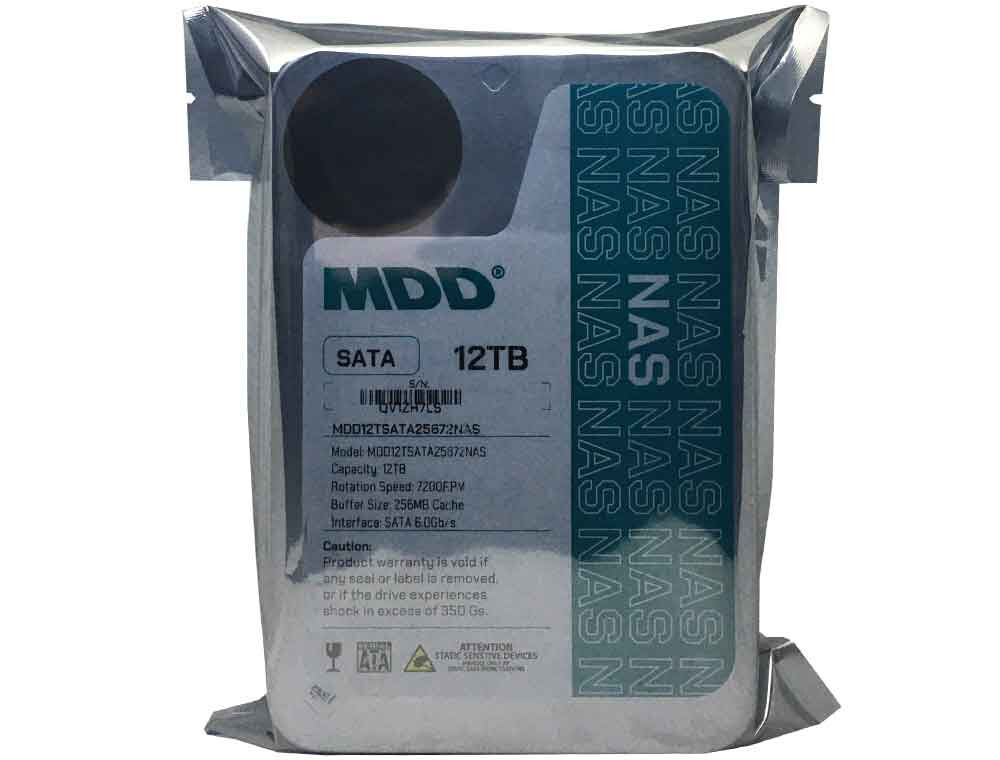 MDD 12TB 7200RPM 256MB Cache SATA 6.0Gb/s 3.5