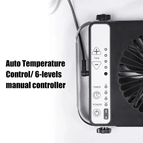 RV Camper Accessories 12V White/Black Waterproof Ventilation Cooling Fan - Picture 6 of 11