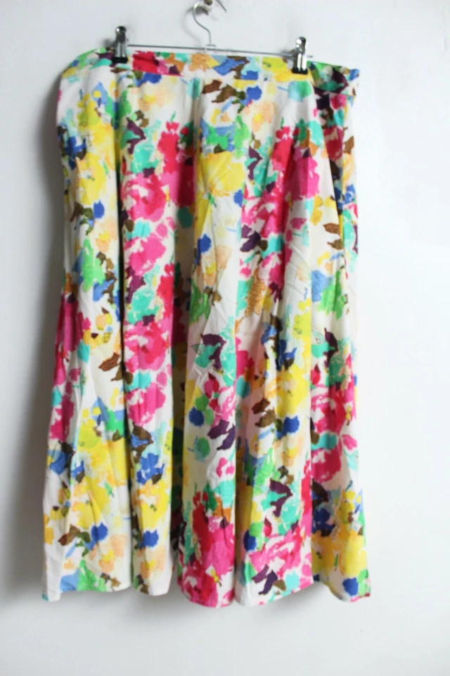 John Lewis Weekend Womens Floaty  Skirt - Multi - Size 14 (a9) - Image 4 of 4