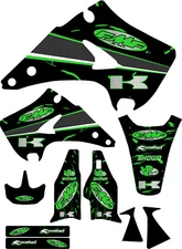 FMF Exhaust Graphic Kit fits 03-08 Kx125 Kx250 Decal Sticker Kx 125 250