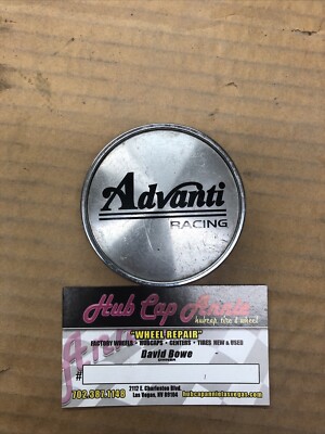 ADVANTI RACING Wheels #C287 Custom Wheel CHROME Center Cap