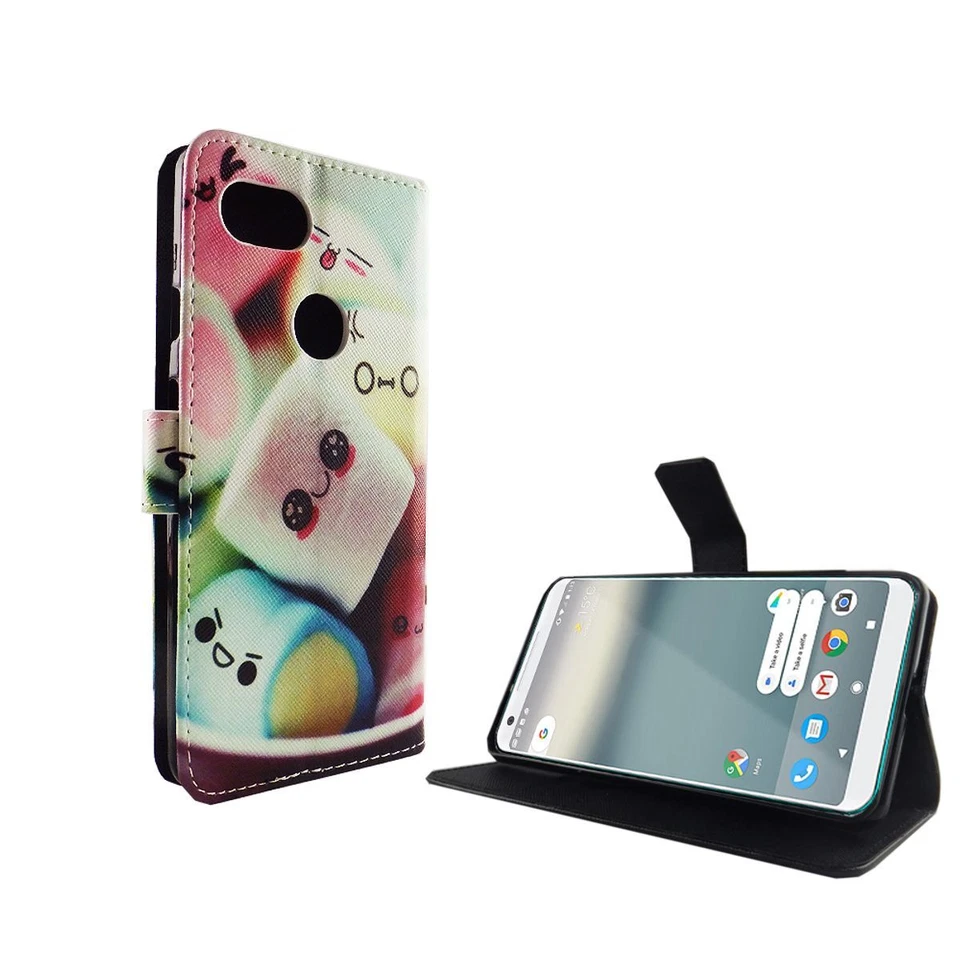Custodia Protettiva Per Google Pixel 2 XL Cover Borsa Wallet Etui Bumper - Immagine 3 di 4