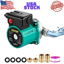 Hot Water Recirculating Pump, 93W 110V Water Circulator Pump
