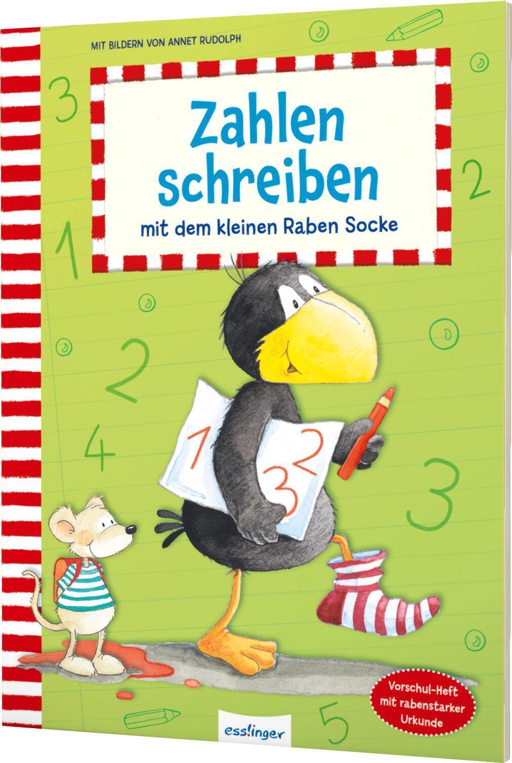 Thumbnail - Zahlen Schreiben Mit Dem Kleinen Raben Socke Annet Rudolph