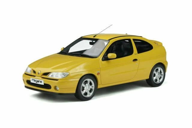 Voitures de rallye miniatures jaune 1:18