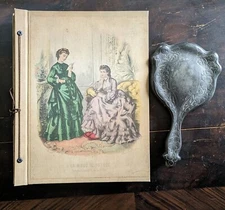 Vintage Victorian Scrapbook Image La Mode Illustrée Photo Album Stylecraft Empty