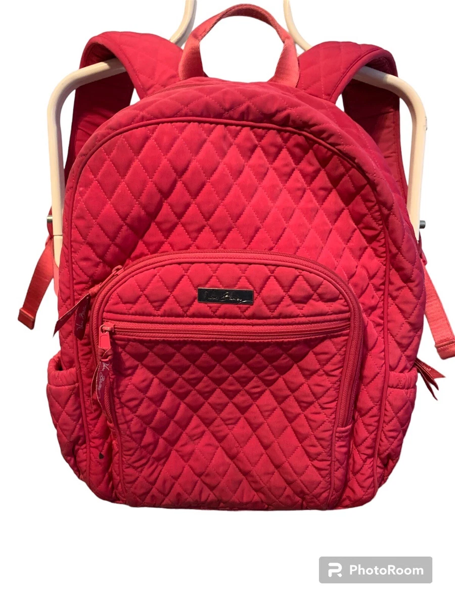 Vera Bradley Backpack Deep pink Quilted 16