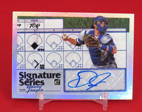 Danny Jansen #SS-DJ 2019 Panini Donruss Signature Series card