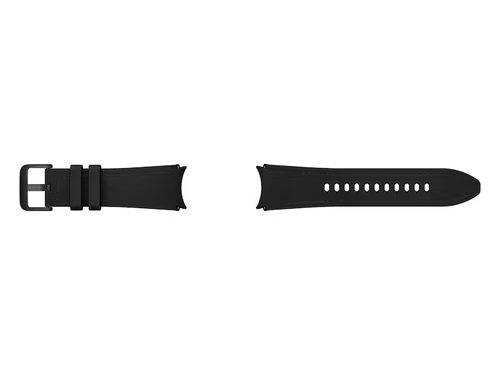 SAMSUNG Galaxy Watch 4 5 6 7 Hybride Eco Cuir Boucle en T (Un Clic) S/M - Noir - Photo 2 sur 3