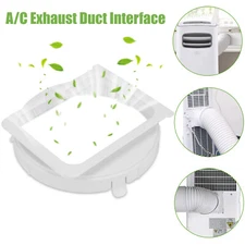Exhaust Duct Interface for Portable Air Conditioner A/C Hose Tube Pipe Connector