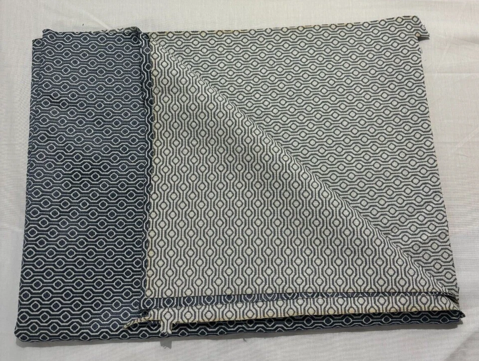 Two-Piece Blue Patterned Fabric Bundle - Includes P/Kaufmann Curveball Porcelain - Image 4 of 4