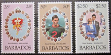 BARBADOS ~ S.G. 674 - 676 ~ 1981 ROYAL WEDDING STAMPS OMNIBUS ~ MNH #05023