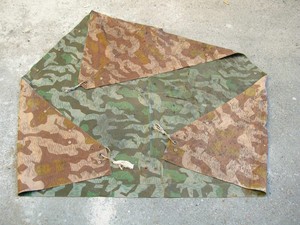 1941 Berlin Camuflaje Zeltbahn Tarn Cammo Refugio Impermeable Afrikakorps Dak Ebay