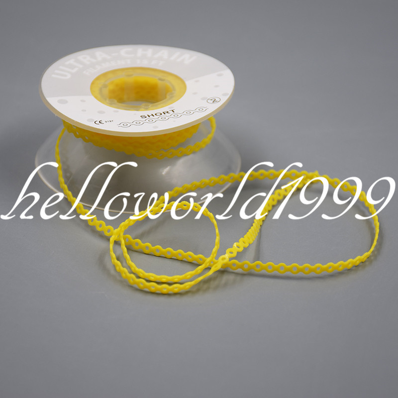 Catena Acciaio Elastici Ortodontici Elastolink Ultra Power – 10 Rotoli, Catena Continua, 15 Piedi, Per Apparecchio Elastico Per Apparecchio Dentale - Foto 7