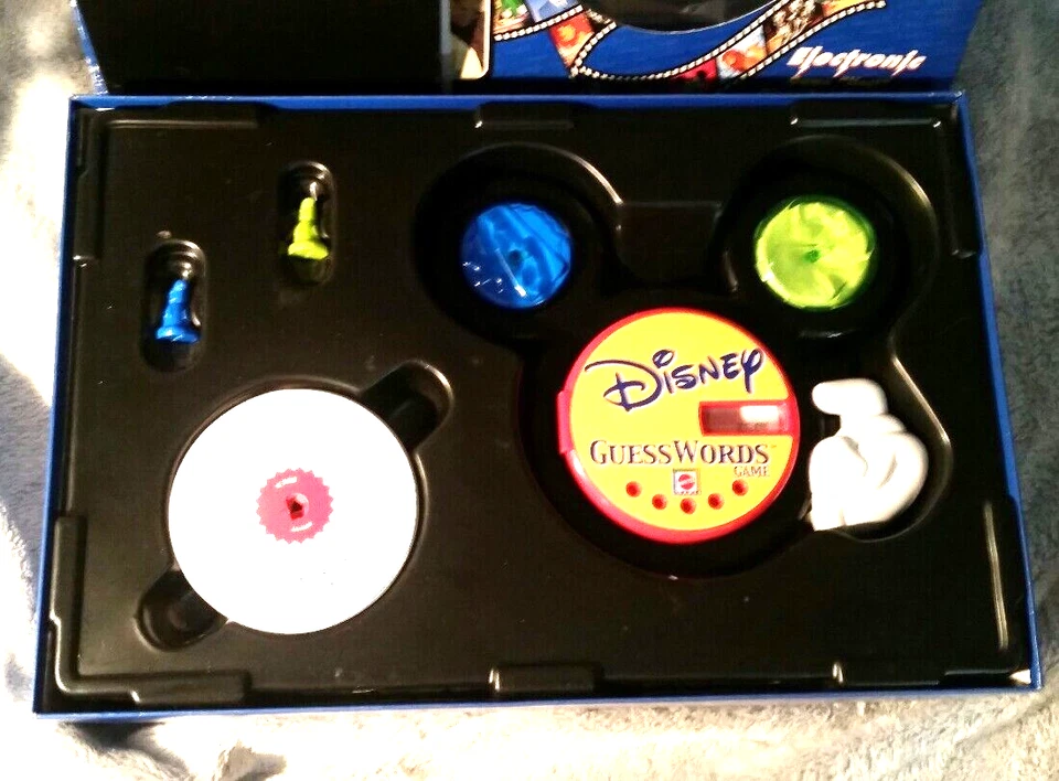 Disney GuessWords Electronic Game 1 Word Clues Guess Before Time Is Up Complete - Image 3 of 4