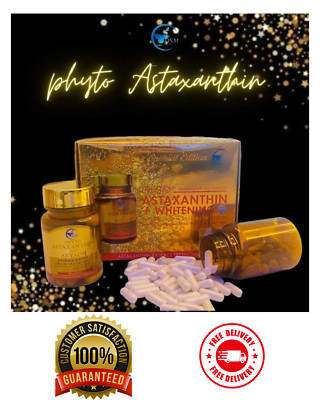 Phyto Astaxanthin Plus 30 caps Original Beauty Glowing and Whitening Skin