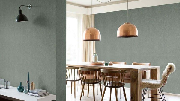Rasch Vliestapete Grafik Muster Metallic Blau GrüN Gold 844245 (4,64€/1Qm)-image