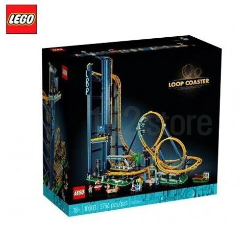 LEGO 10303 Iconos Loop Montaña rusa montaña rusa 3756 piezas nuevo sellado de fábrica - Imagen 2 de 5