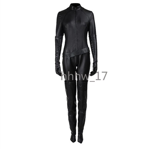 The Dark Knight Rises Selina Catwoman Cosplay Costume Halloween Party Suit Gift - Picture 4 of 6