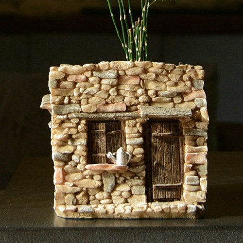 3.94" Creative Fairy Flower Pot Garden Bosai Decor Fairy Garden Succulent Pot - Picture 4 of 6