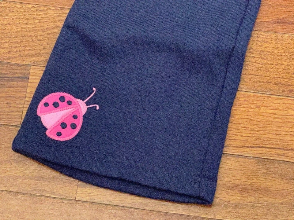 Pantalones Ladybug Gymboree Niñas Garden Friends Azul Marino Tejido Talla 3 3T Nuevos Foto 2 de 4
